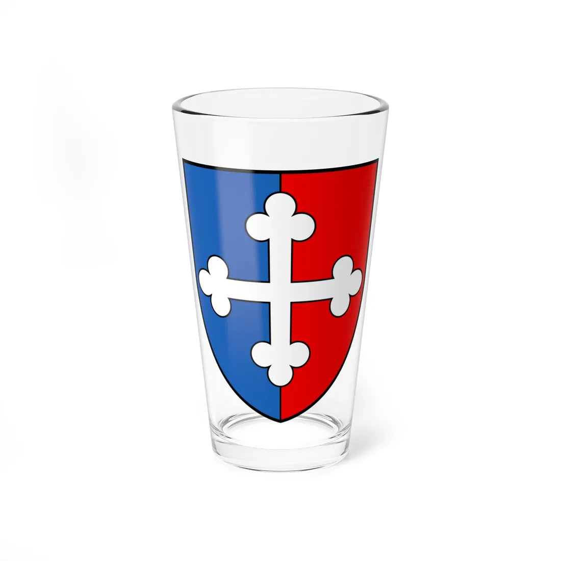 CHE St Maurice COA (Switzerland) (Coat of Arms) Pint Glass 16oz 16oz - Go Mug Yourself
