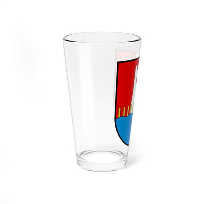 CHE Stansstad COA (Switzerland) (Coat of Arms) Pint Glass 16oz - Go Mug Yourself