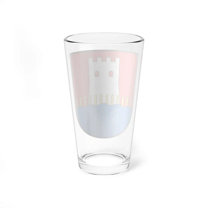 CHE Stansstad COA (Switzerland) (Coat of Arms) Pint Glass 16oz - Go Mug Yourself