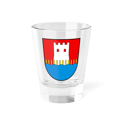 CHE Stansstad COA (Switzerland) (Coat of Arms) Shot Glass 1.5oz 1.5oz - Go Mug Yourself