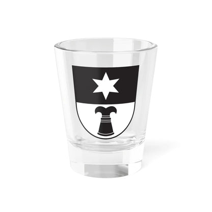 CHE Sumvitg COA (Switzerland) (Coat of Arms) Shot Glass 1.5oz 1.5oz - Go Mug Yourself