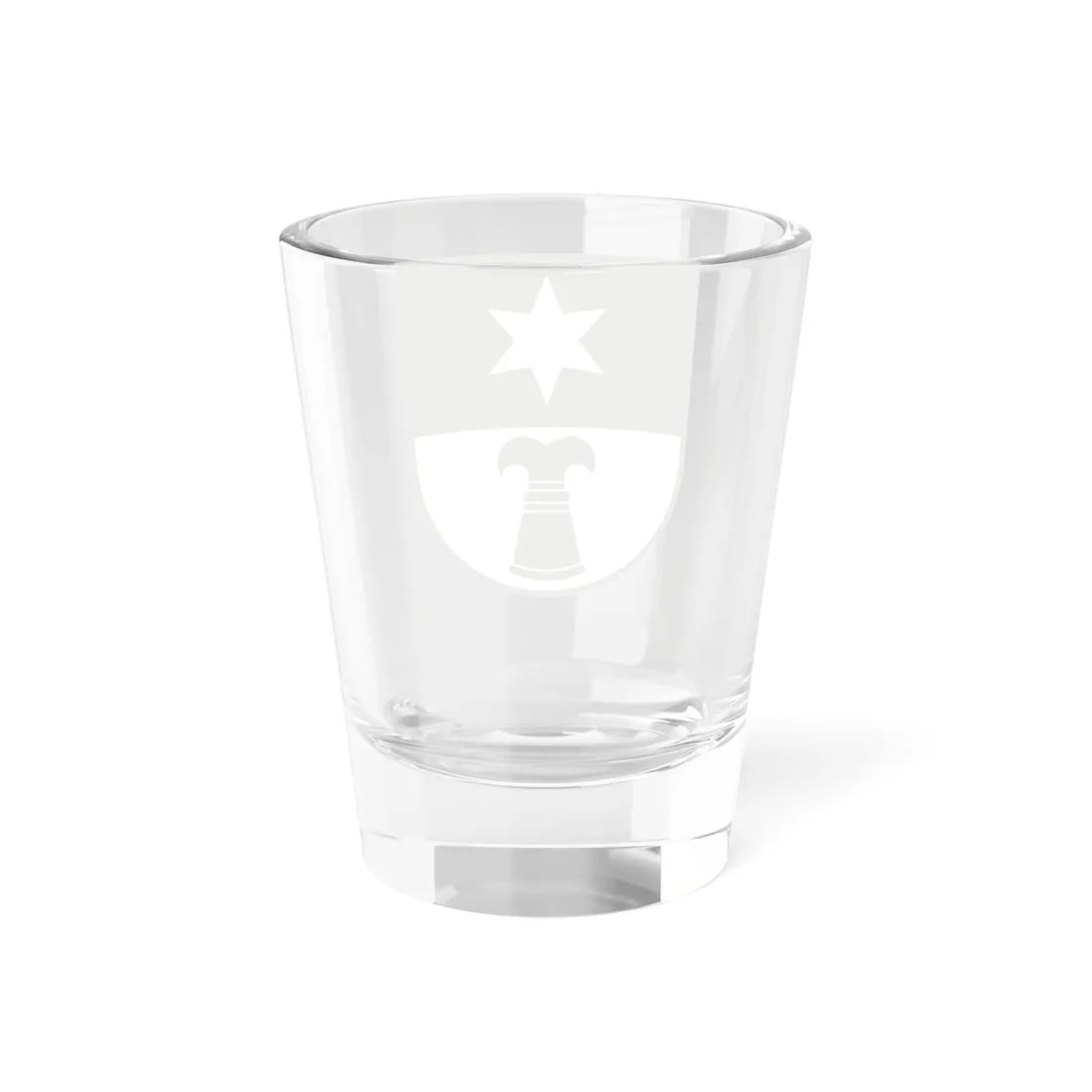CHE Sumvitg COA (Switzerland) (Coat of Arms) Shot Glass 1.5oz - Go Mug Yourself