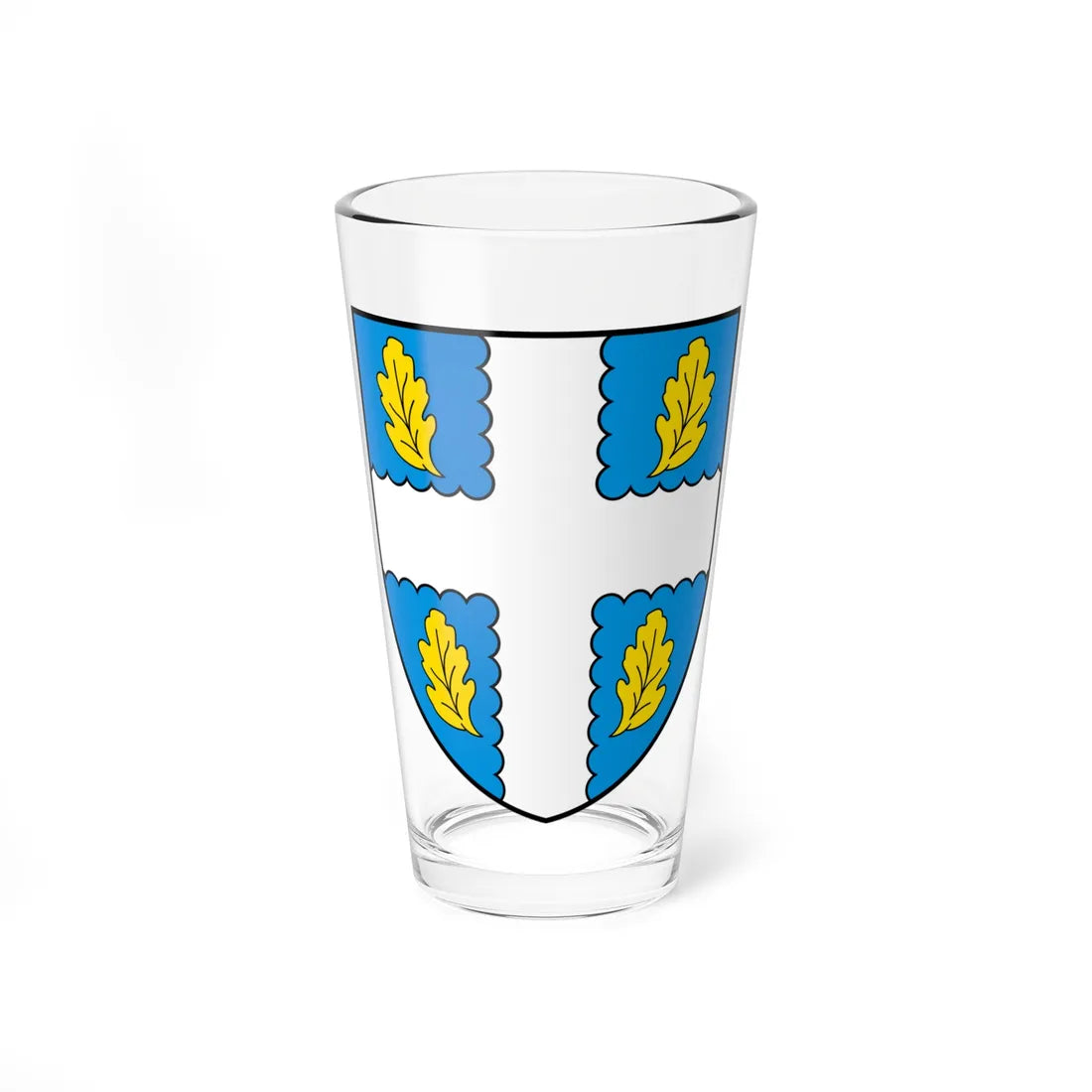 CHE Thônex COA (Switzerland) (Coat of Arms) Pint Glass 16oz 16oz - Go Mug Yourself