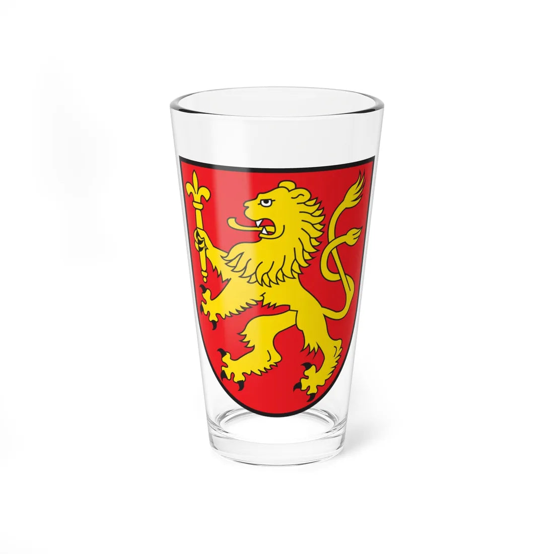 CHE Thusis COA (Switzerland) (Coat of Arms) Pint Glass 16oz - Go Mug Yourself