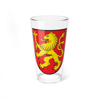 CHE Thusis COA (Switzerland) (Coat of Arms) Pint Glass 16oz - Go Mug Yourself