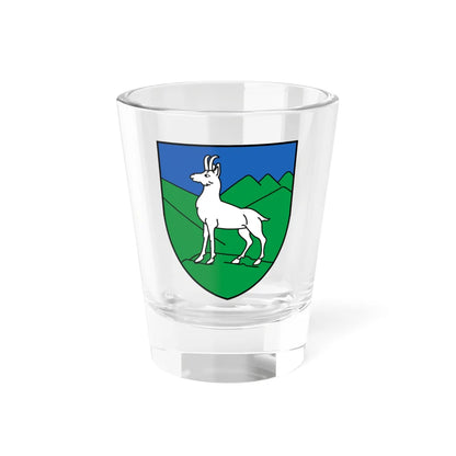 CHE Trient COA (Switzerland) (Coat of Arms) Shot Glass 1.5oz 1.5oz - Go Mug Yourself