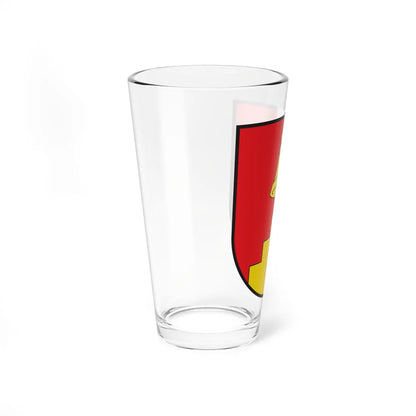 CHE Tschappina COA (Switzerland) (Coat of Arms) Pint Glass 16oz - Go Mug Yourself
