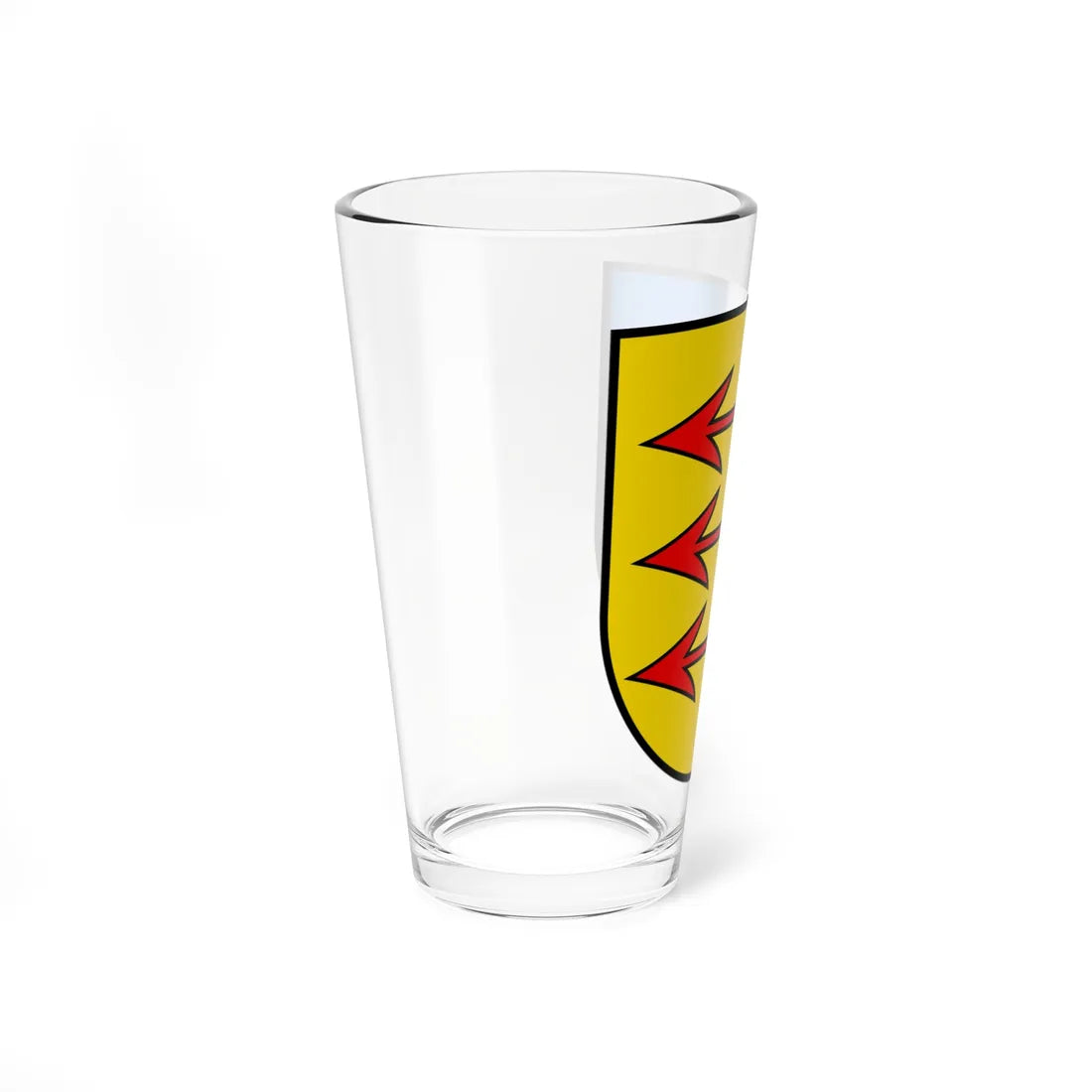 CHE Uezwil COA (Switzerland) (Coat of Arms) Pint Glass 16oz - Go Mug Yourself