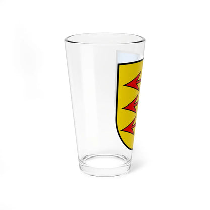 CHE Uezwil COA (Switzerland) (Coat of Arms) Pint Glass 16oz - Go Mug Yourself