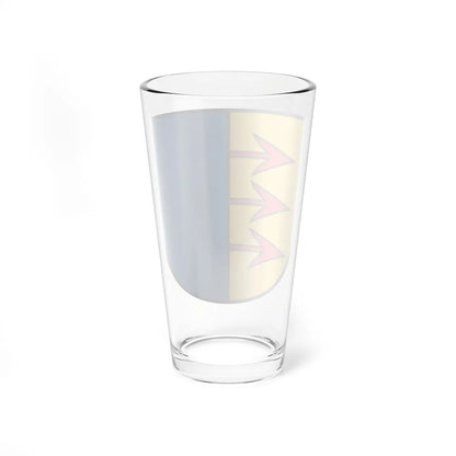 CHE Uezwil COA (Switzerland) (Coat of Arms) Pint Glass 16oz - Go Mug Yourself