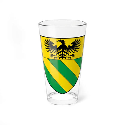 CHE Veyrier COA (Switzerland) (Coat of Arms) Pint Glass 16oz 16oz - Go Mug Yourself