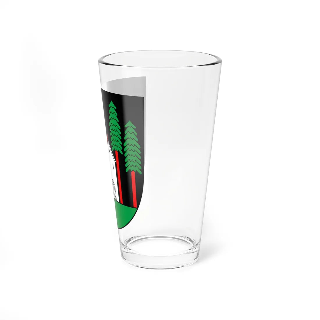 CHE Waldstatt COA lesser (Switzerland) (Coat of Arms) Pint Glass 16oz - Go Mug Yourself