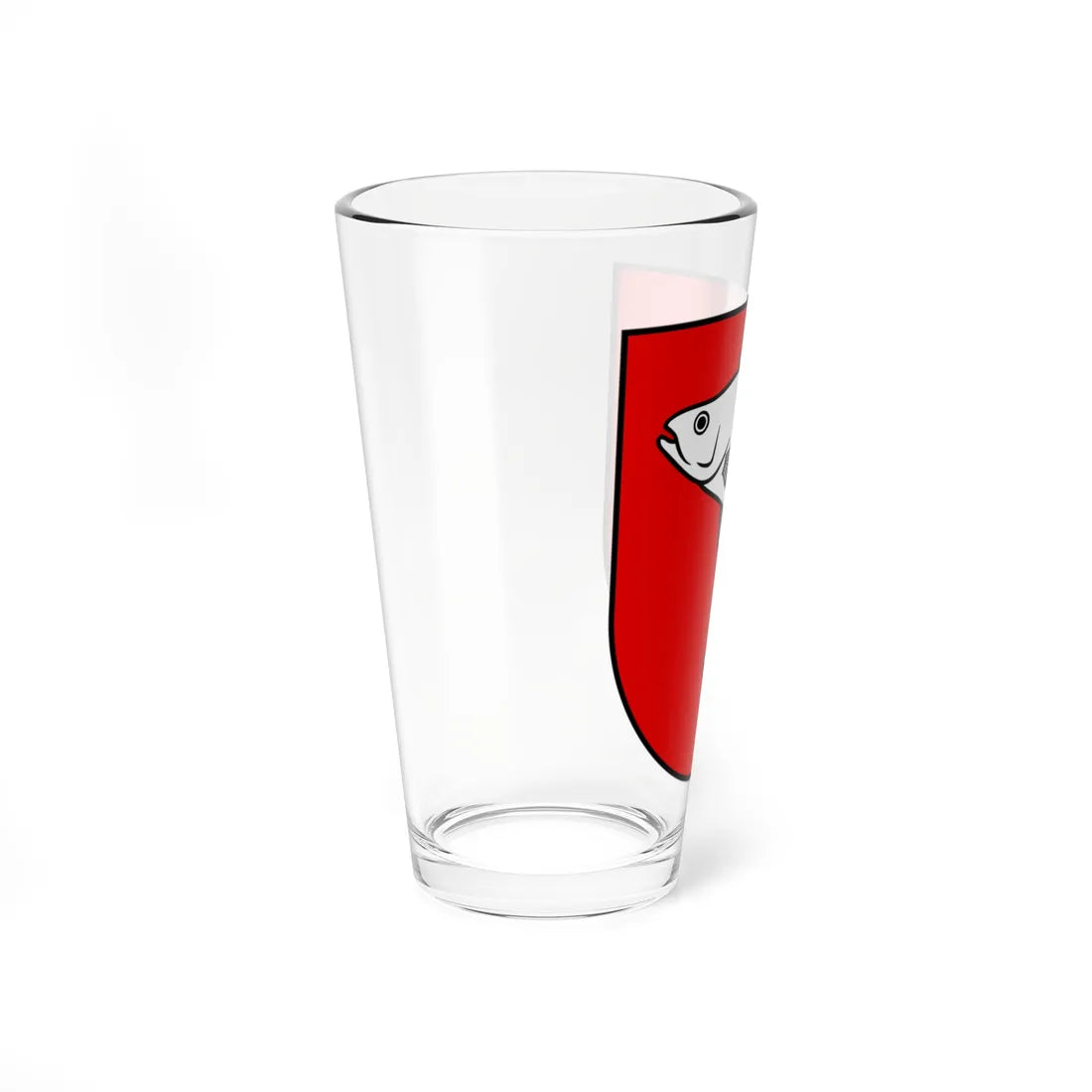 CHE Weggis COA (Switzerland) (Coat of Arms) Pint Glass 16oz - Go Mug Yourself