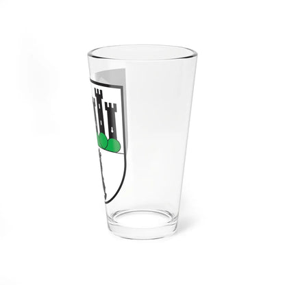 CHE Zernez COA (Switzerland) (Coat of Arms) Pint Glass 16oz - Go Mug Yourself