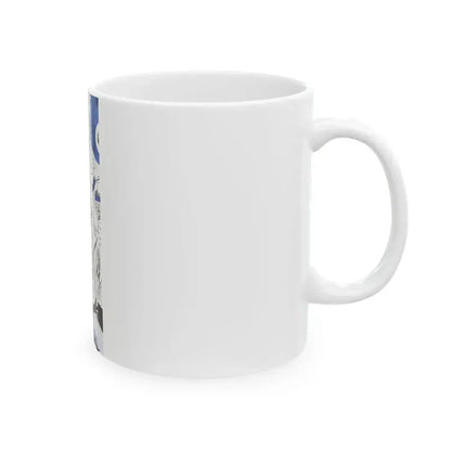 Check Your Goat Sir (2), The American Magazine, April 1936 - White Coffee Mug - Go Mug Yourself