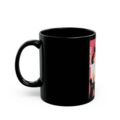 Checking Out the Exhibition, 1947 - Black Coffee Mug - Go Mug Yourself