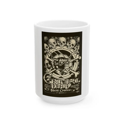 Cheer 1968 (Music Poster) White Coffee Mug-15oz-Go Mug Yourself