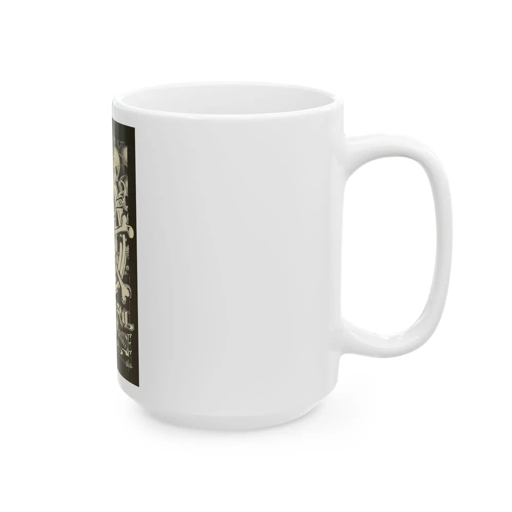 Cheer 1968 (Music Poster) White Coffee Mug-Go Mug Yourself