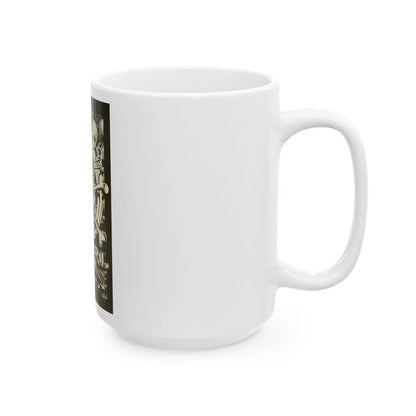 Cheer 1968 (Music Poster) White Coffee Mug-Go Mug Yourself