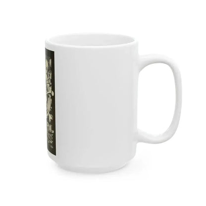 Cheer 1968 (Music Poster) White Coffee Mug - Go Mug Yourself