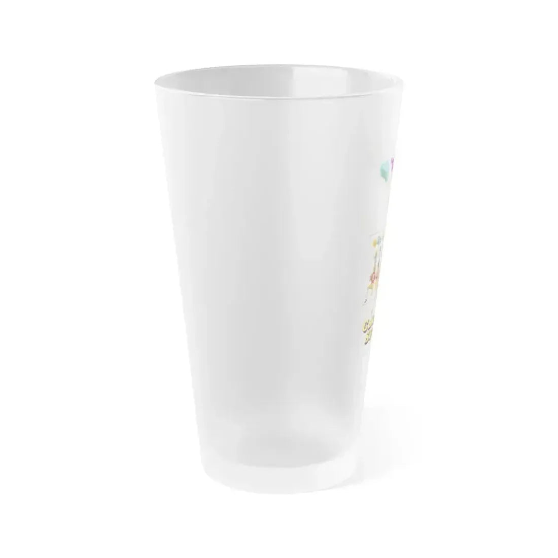 CHEERING SECTION 1977 Movie Poster - Frosted Pint Glass 16oz - Go Mug Yourself