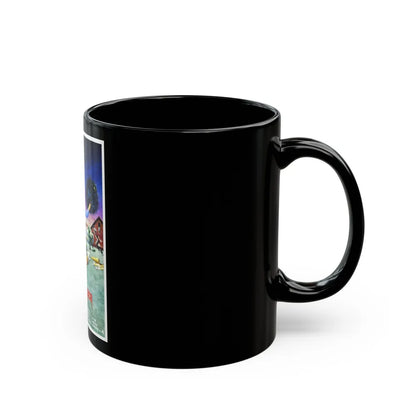 CHEERLEADER CAMP 1988 Movie Poster - Black Coffee Mug-Go Mug Yourself