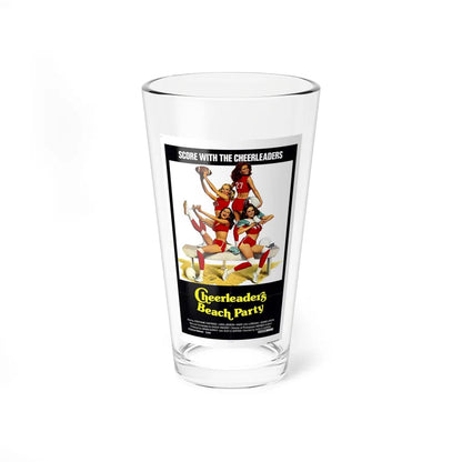 CHEERLEADERS BEACH PARTY 1978 Movie Poster - Pint Glass 16oz-16oz-Go Mug Yourself