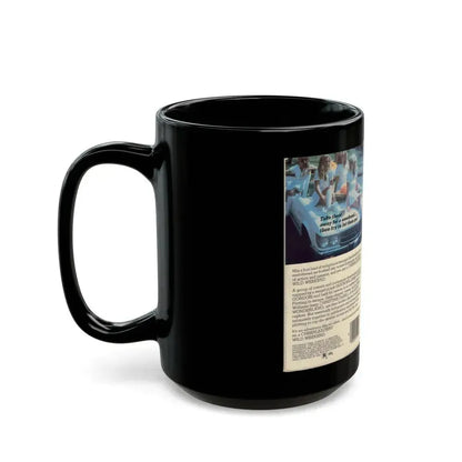 CHEERLEADERS WILD WEEKEND (VHS COVER) - Black Coffee Mug - Go Mug Yourself