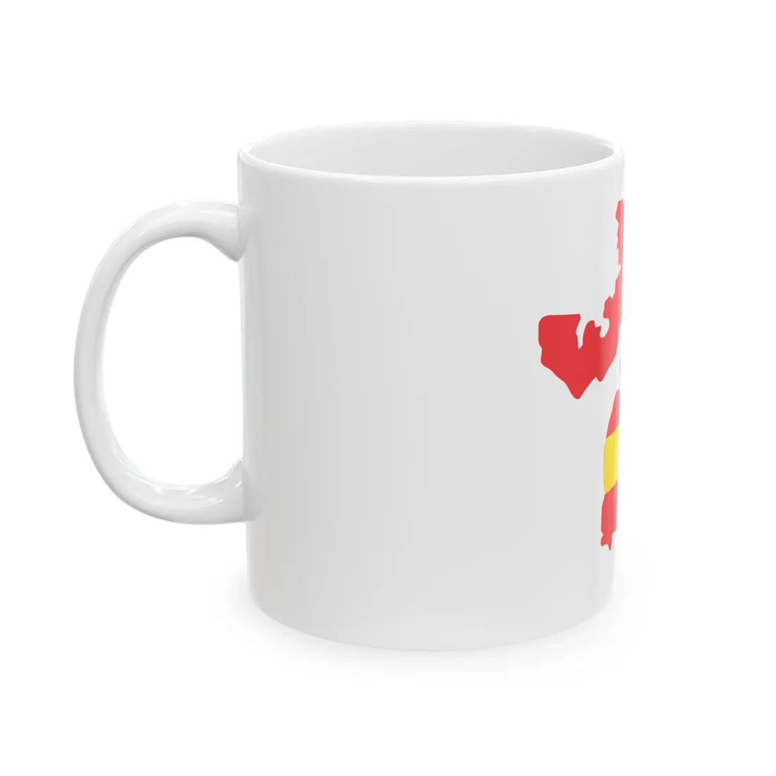 Chelyab-obl-geo-stub (Russia) White Coffee Mug - Go Mug Yourself