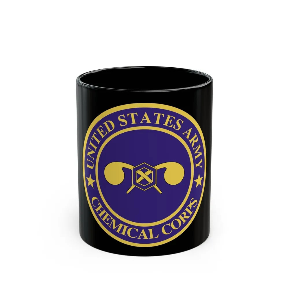 Chemical Corps (U.S. Army) Black Coffee Mug-11oz-Go Mug Yourself