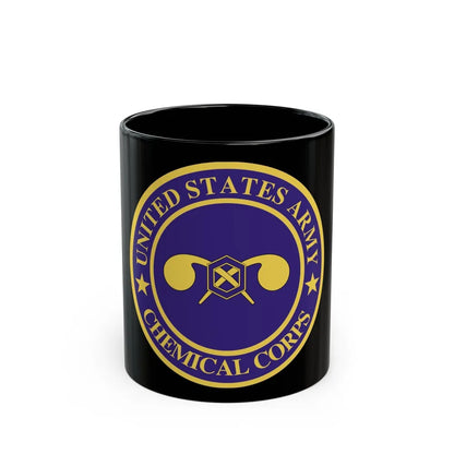 Chemical Corps (U.S. Army) Black Coffee Mug-11oz-Go Mug Yourself