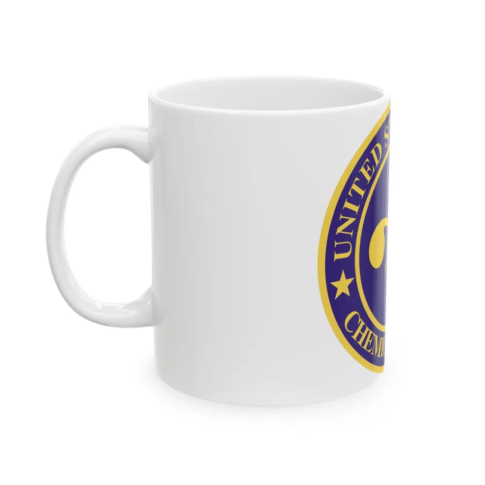 Chemical Corps (U.S. Army) White Coffee Mug-Go Mug Yourself