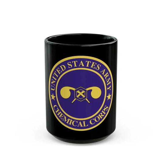Chemical Corps (U.S. Army) Black Coffee Mug 15oz - Go Mug Yourself