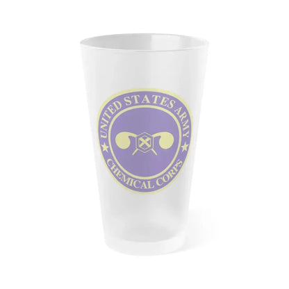 Chemical Corps (U.S. Army) Frosted Pint Glass 16oz Default Title - Go Mug Yourself