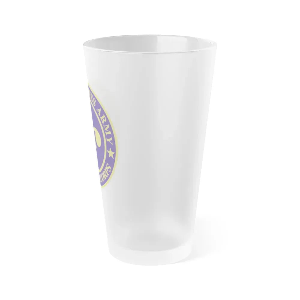 Chemical Corps (U.S. Army) Frosted Pint Glass 16oz - Go Mug Yourself