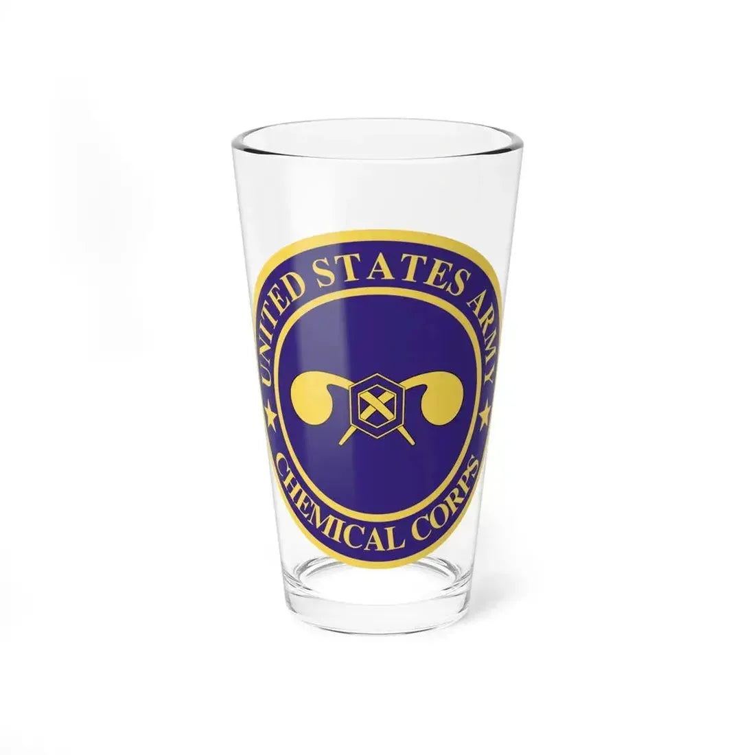 Chemical Corps (U.S. Army) Pint Glass 16oz 16oz - Go Mug Yourself