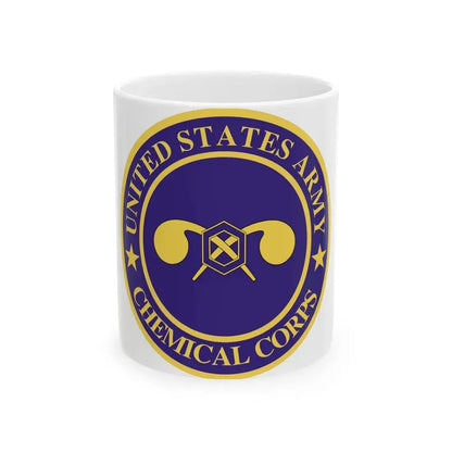 Chemical Corps (U.S. Army) White Coffee Mug 11oz - Go Mug Yourself