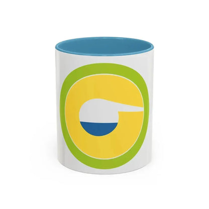 Chemistry (Boy Scout Merit Badge) Accent Coffee Mug 11oz Light Blue - Go Mug Yourself