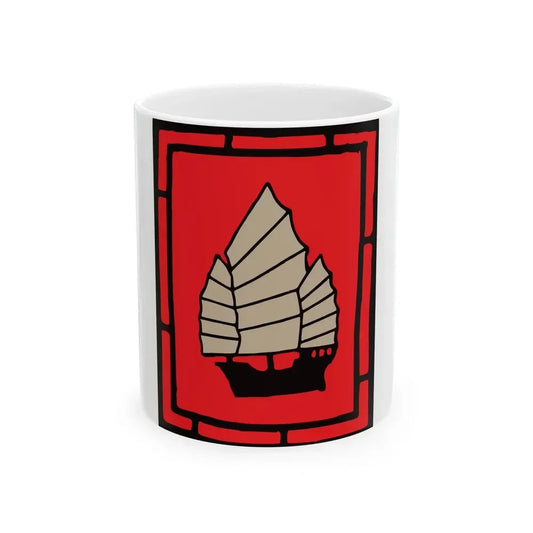 Cheng I Sao Flag 2 (China) White Coffee Mug 11oz - Go Mug Yourself