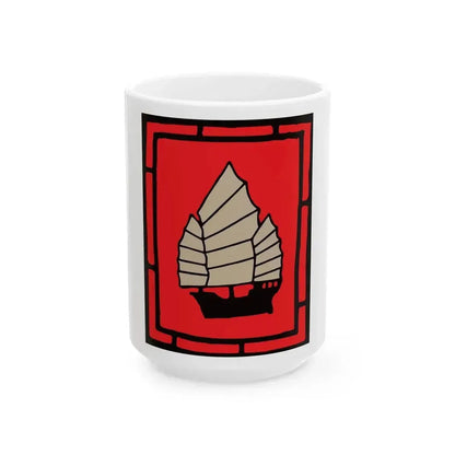 Cheng I Sao Flag 2 (China) White Coffee Mug 15oz - Go Mug Yourself