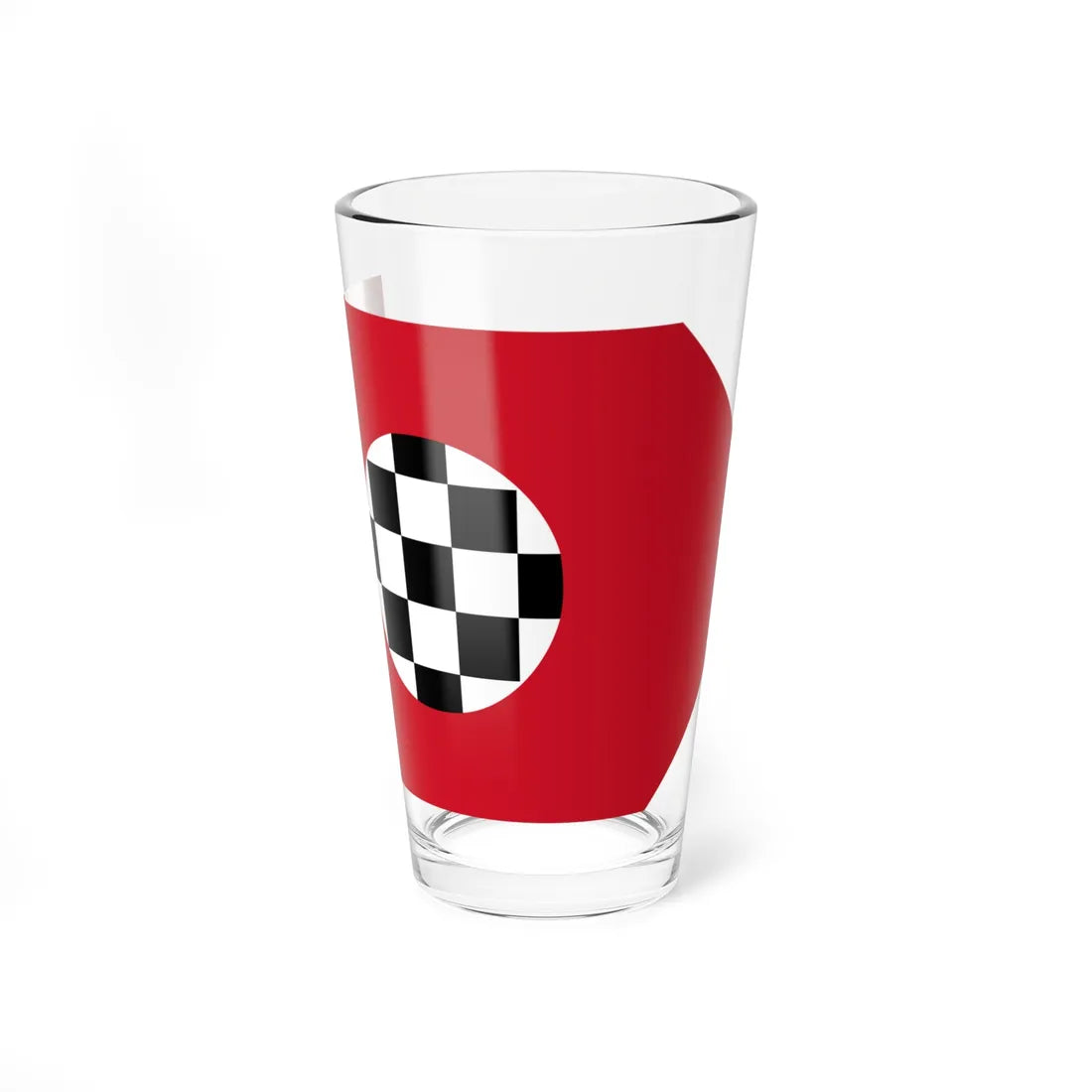 Chequered COA of Morocco (Algeria) Pint Glass 16oz 16oz - Go Mug Yourself