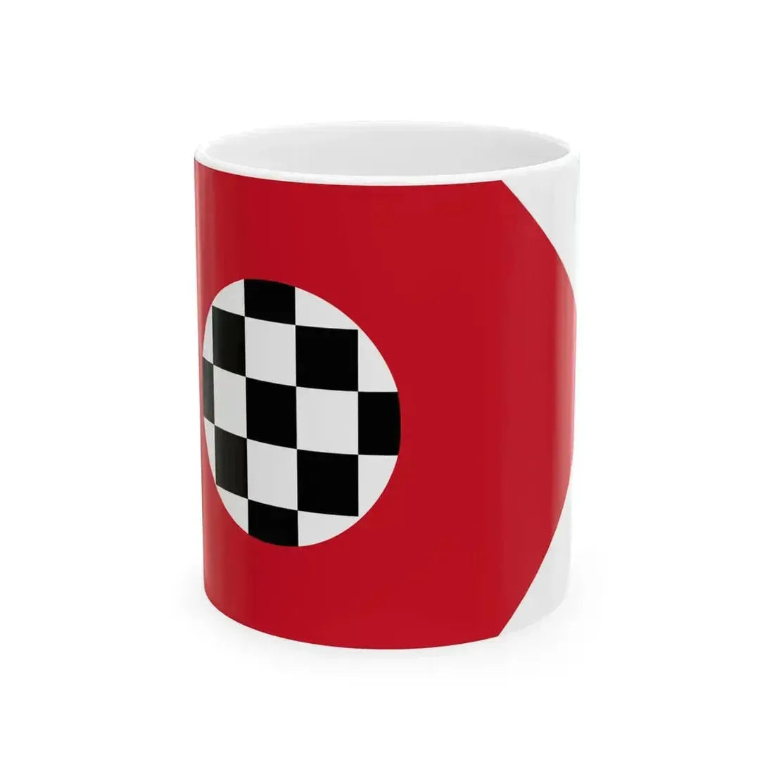 Chequered COA of Morocco (Algeria) White Coffee Mug 11oz - Go Mug Yourself