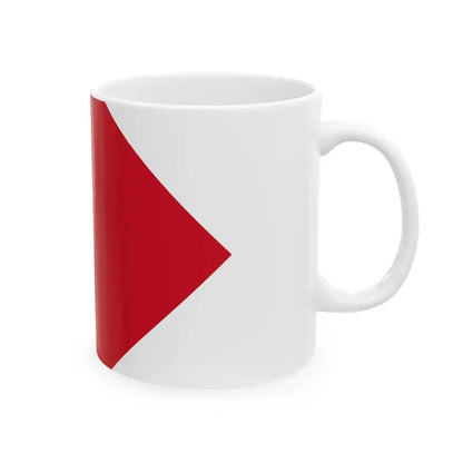 Chequered COA of Morocco (Algeria) White Coffee Mug - Go Mug Yourself