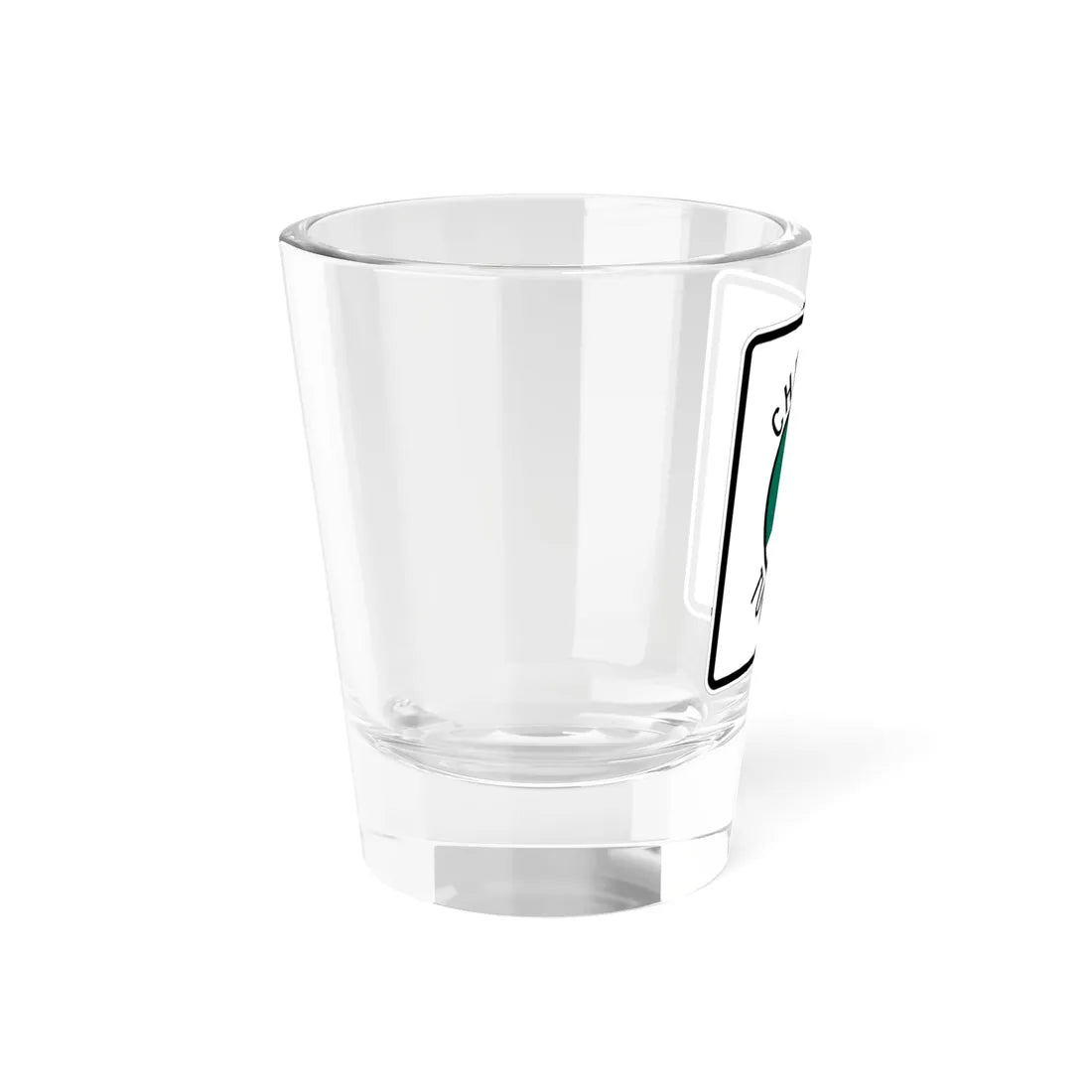 Cherokee Turnpike (Oklahoma) (Road Sign) Shot Glass 1.5oz - Go Mug Yourself