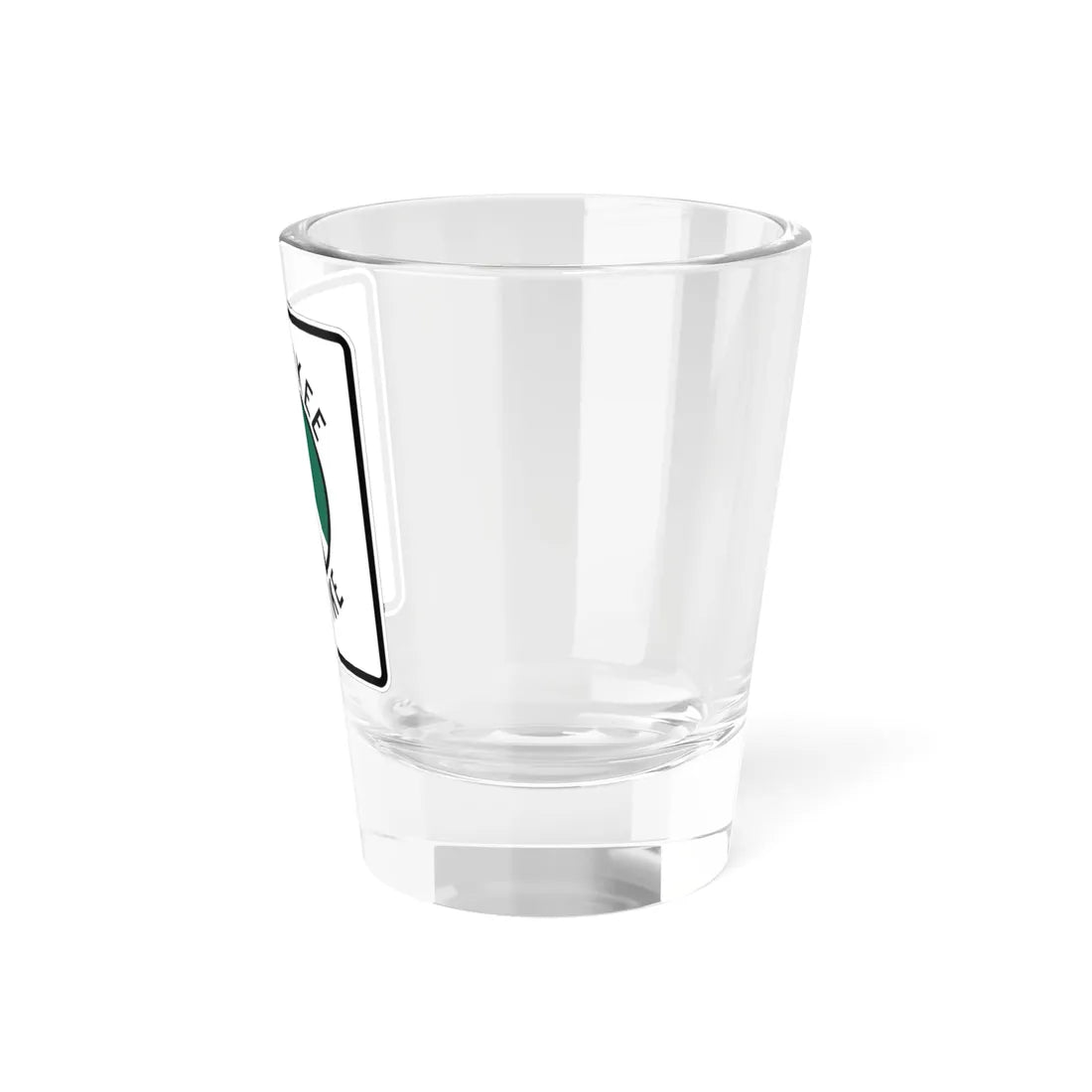 Cherokee Turnpike (Oklahoma) (Road Sign) Shot Glass 1.5oz - Go Mug Yourself