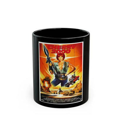 CHERRY 2000 1987 Movie Poster - Black Coffee Mug 11oz - Go Mug Yourself