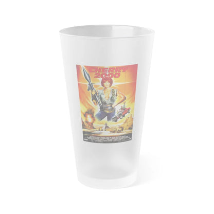 CHERRY 2000 1987 Movie Poster - Frosted Pint Glass 16oz-16oz-Frosted-Go Mug Yourself