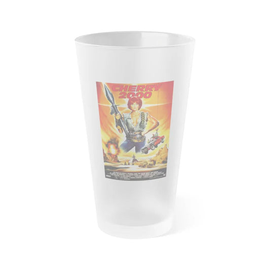 CHERRY 2000 1987 Movie Poster - Frosted Pint Glass 16oz-16oz-Frosted-Go Mug Yourself