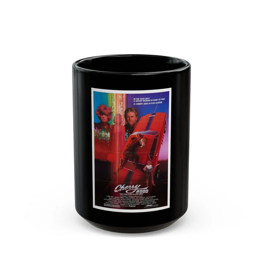 CHERRY 2000 (2) 1987 Movie Poster - Black Coffee Mug-15oz-Go Mug Yourself