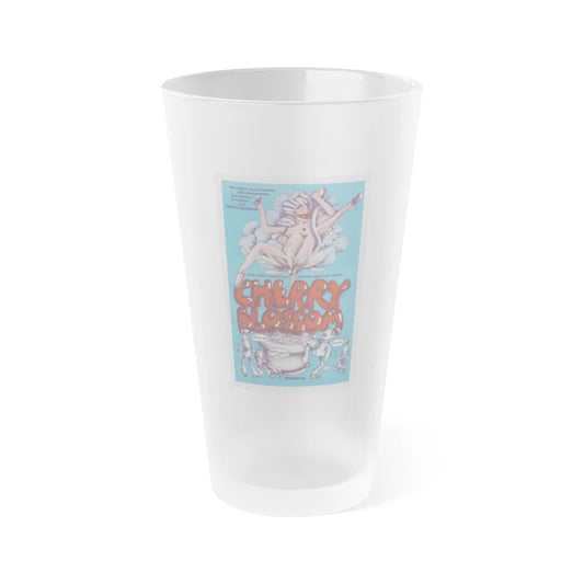 CHERRY BLOSSOM 1971 Movie Poster - Frosted Pint Glass 16oz-16oz-Frosted-Go Mug Yourself